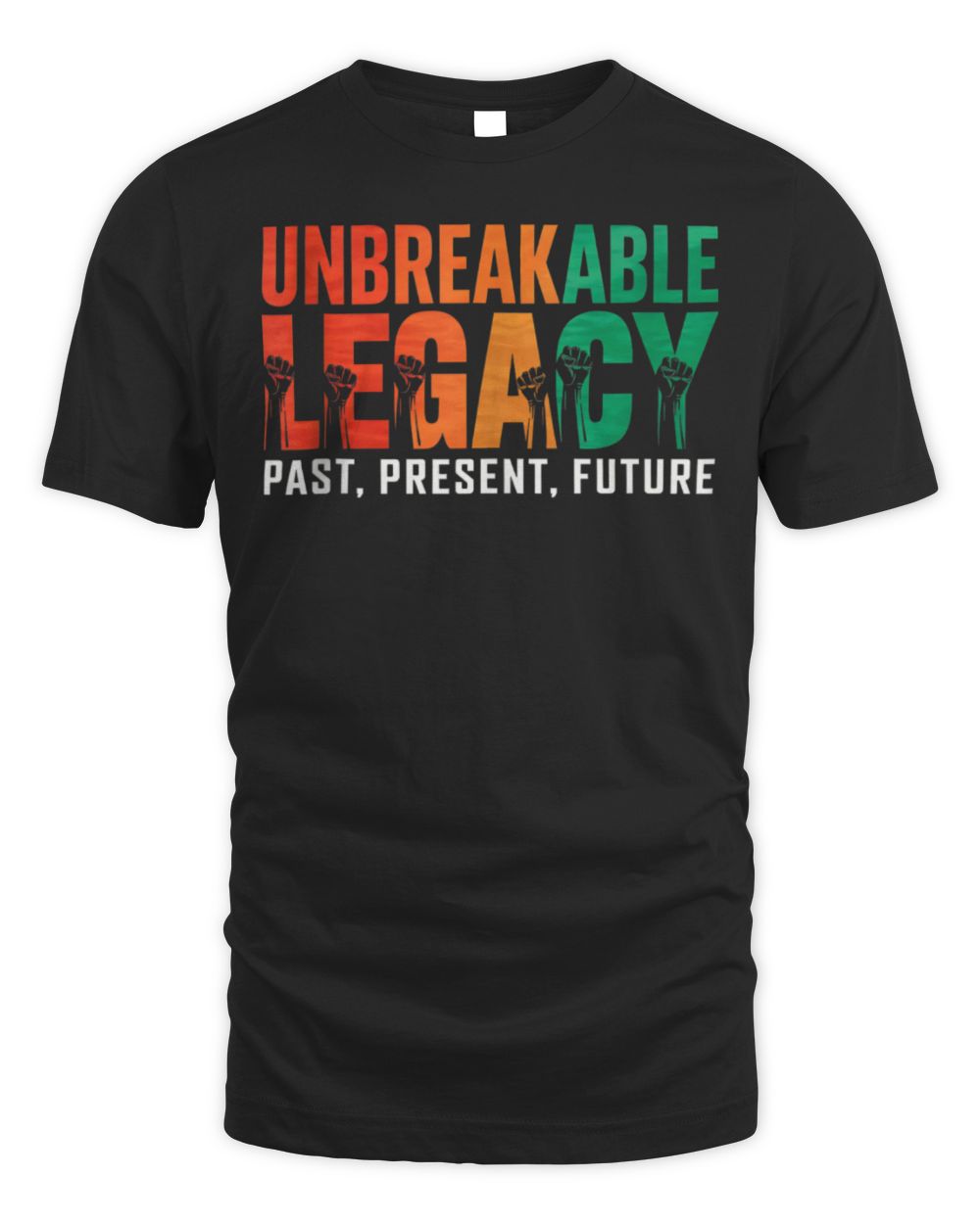 Martin Luther King Jr Day I Have a Dream Black History Month Tee Unisex Standard T-Shirt black s