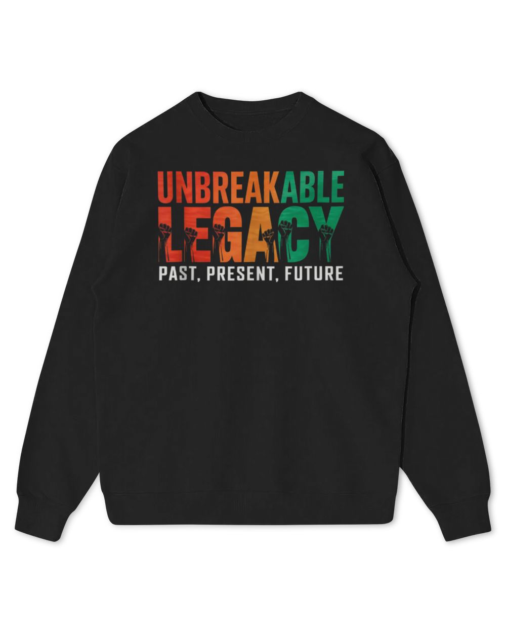 Martin Luther King Jr Day I Have a Dream Black History Month Tee Kids Standard Sweatshirt black xs